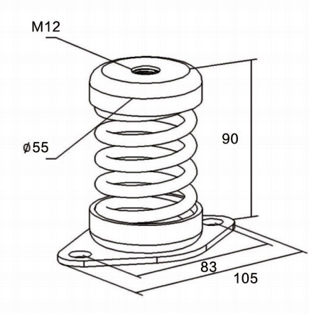 ME Type Spring  Mounts ME Type Spring  Mounts