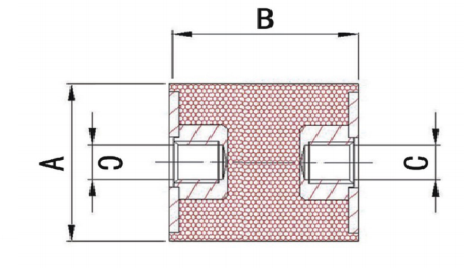 BKDD Type Rubber Mounts BKDD Type Rubber Mounts